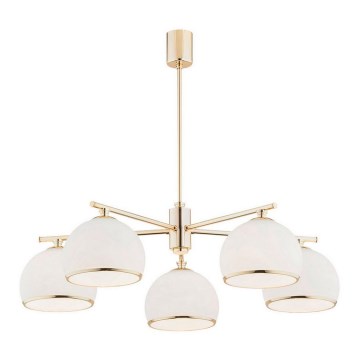 Argon 2088 - Luster na stalku MARBELLA 5xE27/15W/230V mesing