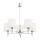 Argon 2110 - Luster na stalku BOLZANO 5xE27/15W/230V krem