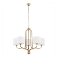Argon 2172 - Luster na lancu MARANELLO 5xE27/15W/230V