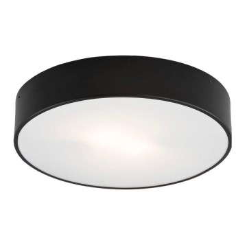 Argon 2536 - Plafonsko svetlo DARLING 6xE27/15W/230V prečnik 75 cm crno