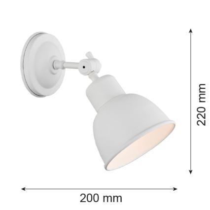 Argon 3182 - Zidna svetiljka EUFRAT 1xE27/60W/230V