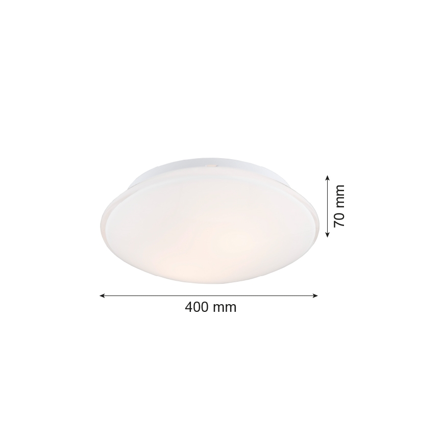 Argon 3224 - Plafonsko svetlo GIN 3xE27/15W/230V belo