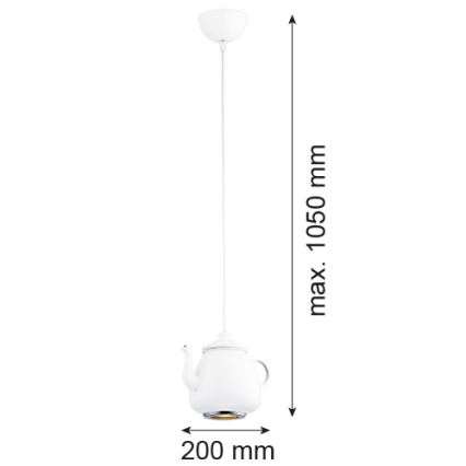 Argon 3650 - Viseće svetlo JAMAJKA 1xGU10/50W/230V
