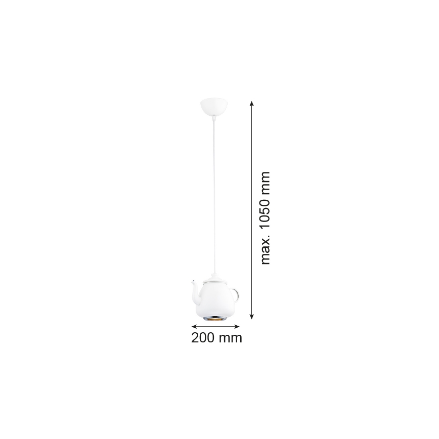 Argon 3650 - Viseće svetlo JAMAJKA 1xGU10/50W/230V
