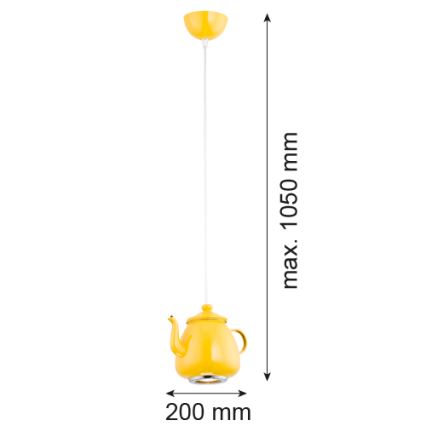 Argon 3651 - Viseće svetlo JAMAJKA 1xGU10/50W/230V