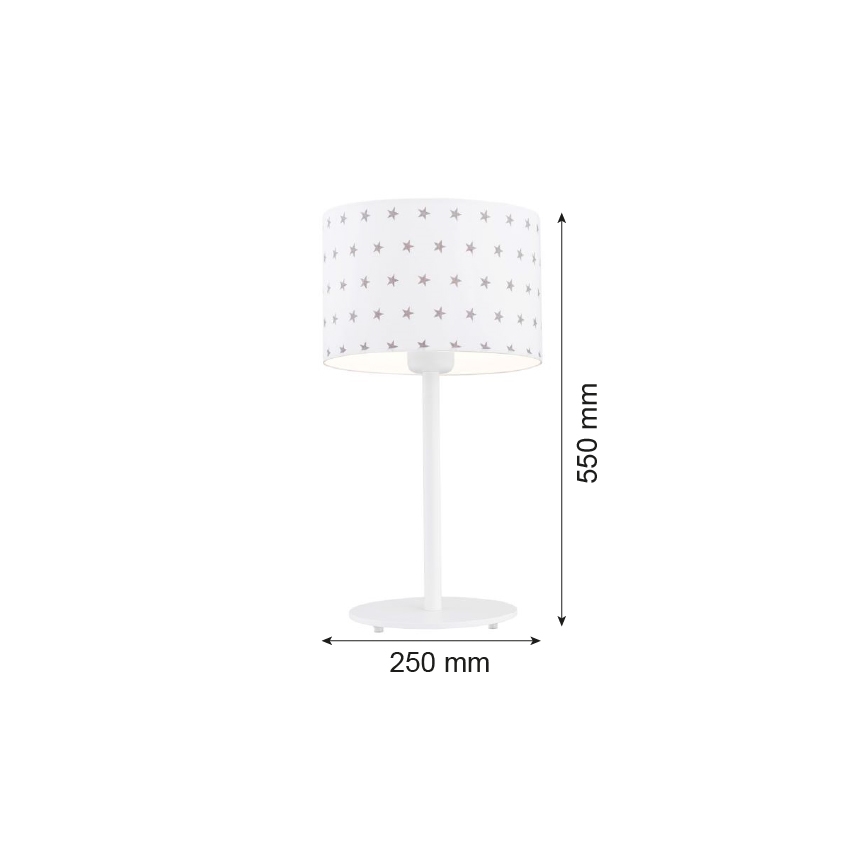 Argon 4125 - Stona lampa MAGIC 1xE27/15W/230V bela