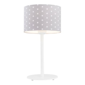 Argon 4126 - Stona lampa MAGIC 1xE27/15W/230V siva/bela