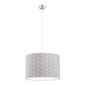 Argon 4134 - Luster na sajli MAGIC 1xE27/15W/230V siva/bela
