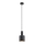 Argon 4219 - Luster na sajli SINES 1xE27/15W/230V prečnik 12 cm crn