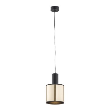 Argon 4248 - Luster na sajli HERMAN 1xE27/15W/230V mesing/crna