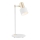 Argon 4256 - Stona lampa DORIA 1xE27/15W/230V bela/mesing
