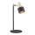 Argon 4257 - Stona lampa DORIA 1xE27/15W/230V crna/mesing