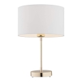 Argon 4301 - Stona lampa KARIN 1xE27/15W/230V bela/mesing