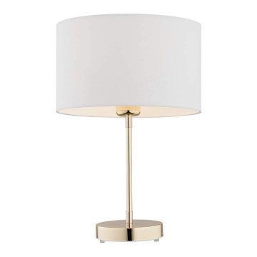 Argon 4301 - Stona lampa KARIN 1xE27/15W/230V bela/mesing