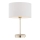 Argon 4301 - Stona lampa KARIN 1xE27/15W/230V bela/mesing