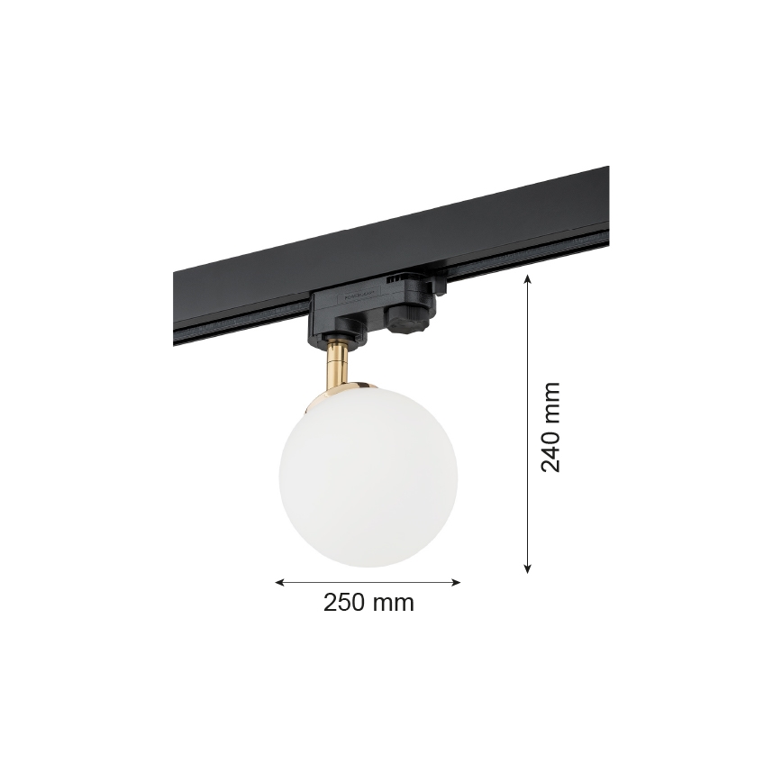 Argon 4307 - Reflektor za šinski sistem BANG 1xG9/6W/230V mesing