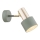 Argon 4315 - Zidni spot DORIA 1xE27/15W/230V zelena/mesing