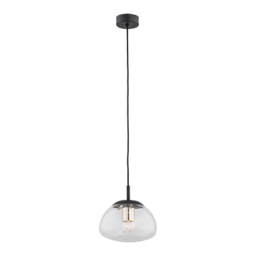 Argon 4331 - Viseći luster na sajli TRINI 1xE27/15W/230V, prečnik 20 cm, crna