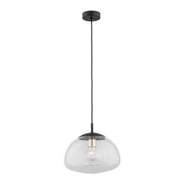 Argon 4332 - Luster na sajli TRINI 1xE27/15W/230V prečnik 30 cm crna