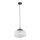 Argon 4332 - Luster na sajli TRINI 1xE27/15W/230V prečnik 30 cm crna