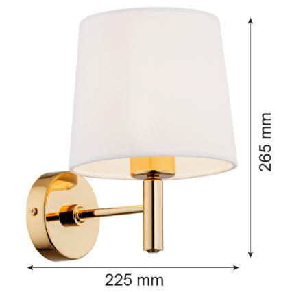 Argon 4728 - Zidna svetiljka PONTE 1xE27/15W/230V