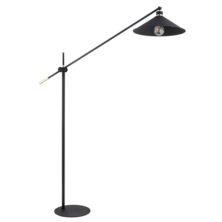 Argon 4732 - Stojeća lampa NASHVILLE 1xE27/15W/230V crna