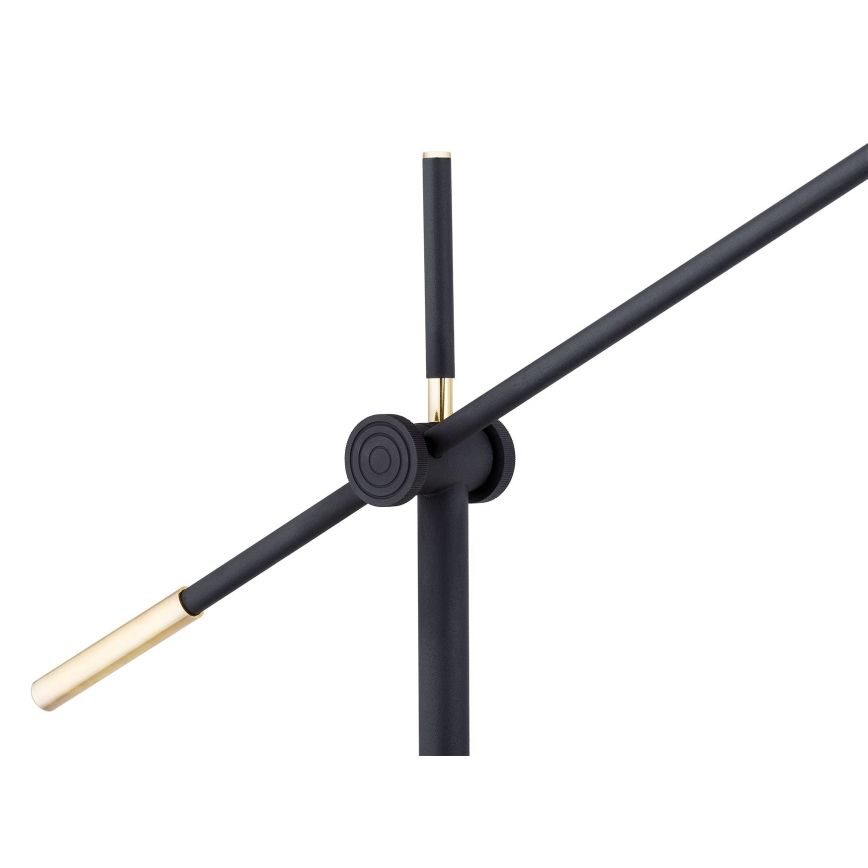 Argon 4732 - Stojeća lampa NASHVILLE 1xE27/15W/230V crna