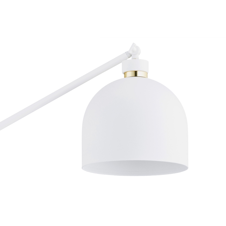 Argon 4734 - Podna lampa DETROIT 1xE27/15W/230V bela