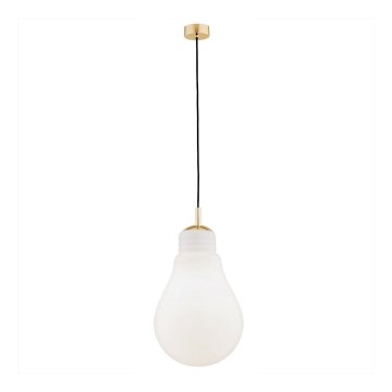 Argon 4879 - Luster na sajli JESSE 1xE27/15W/230V zlatna/bela
