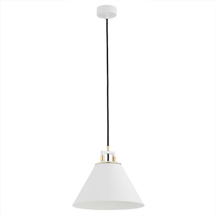 Argon 4914 - Luster na sajli ORTE 1xE27/15W/230V beli