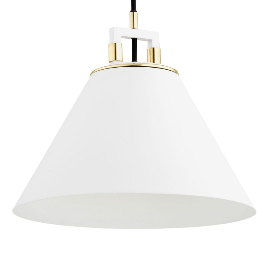 Argon 4914 - Luster na sajli ORTE 1xE27/15W/230V beli