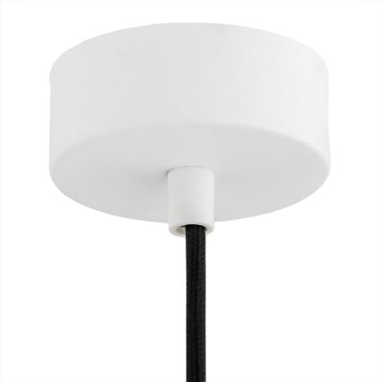 Argon 4914 - Luster na sajli ORTE 1xE27/15W/230V beli