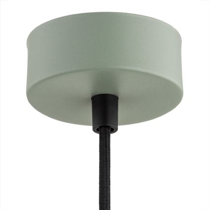 Argon 4916 - Luster na sajli ORTE 1xE27/15W/230V zelena