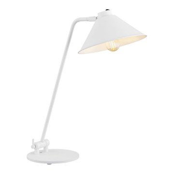 Argon 4996 - Stona lampa GABIAN 1xE27/15W/230V bela