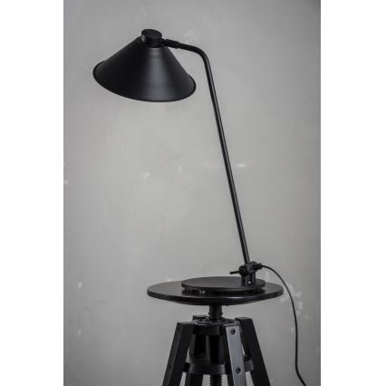 Argon 4996 - Stona lampa GABIAN 1xE27/15W/230V bela