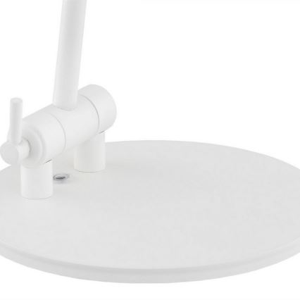 Argon 4996 - Stona lampa GABIAN 1xE27/15W/230V bela