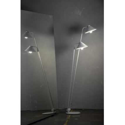 Argon 4997 - Podna lampa GABIAN 1xE27/15W/230V bela