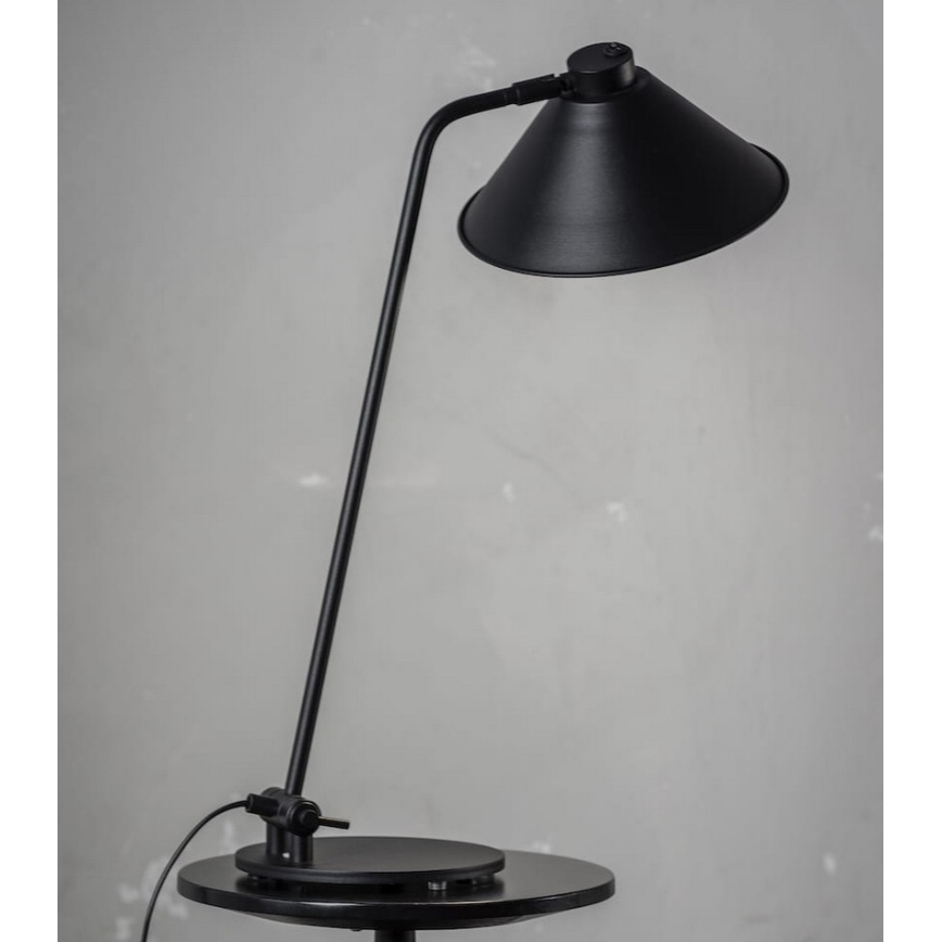 Argon 4998 - Stona lampa GABIAN 1xE27/15W/230V crna