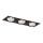 Argon 6116 - Ugradno stropno svetlo OLIMP 3xGU10-AR111/12W/230V crno