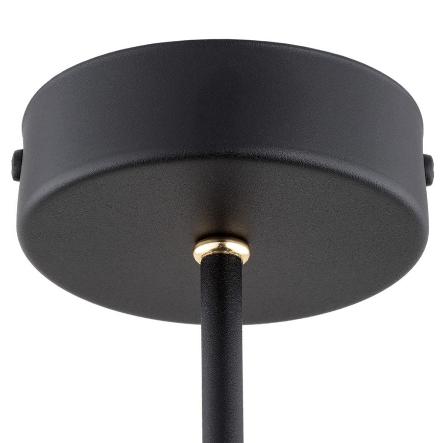 Argon 6149 - Luster na štapu CHARLOTTE 3xE27/15W/230V crna/zlatna