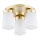 Argon 6165 - Plafonski luster PASADENA 3xE27/15W/230V zlatna/bela