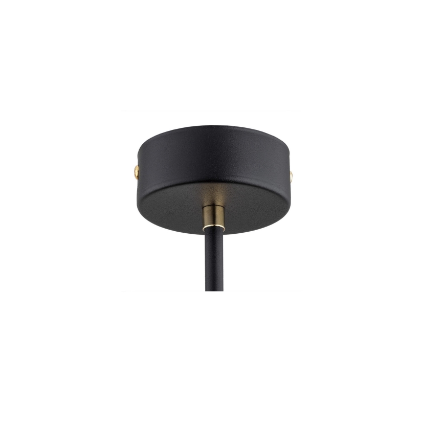 Argon 6166 - Luster na štapu RAVELLO 3xE14/15W/230V crna/zlatna