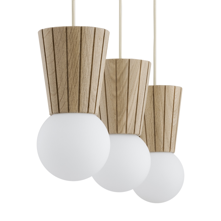 Argon 6357 - Kupatilski luster na sajli VOLANTE 3xG9/6W/230V IP44 bež