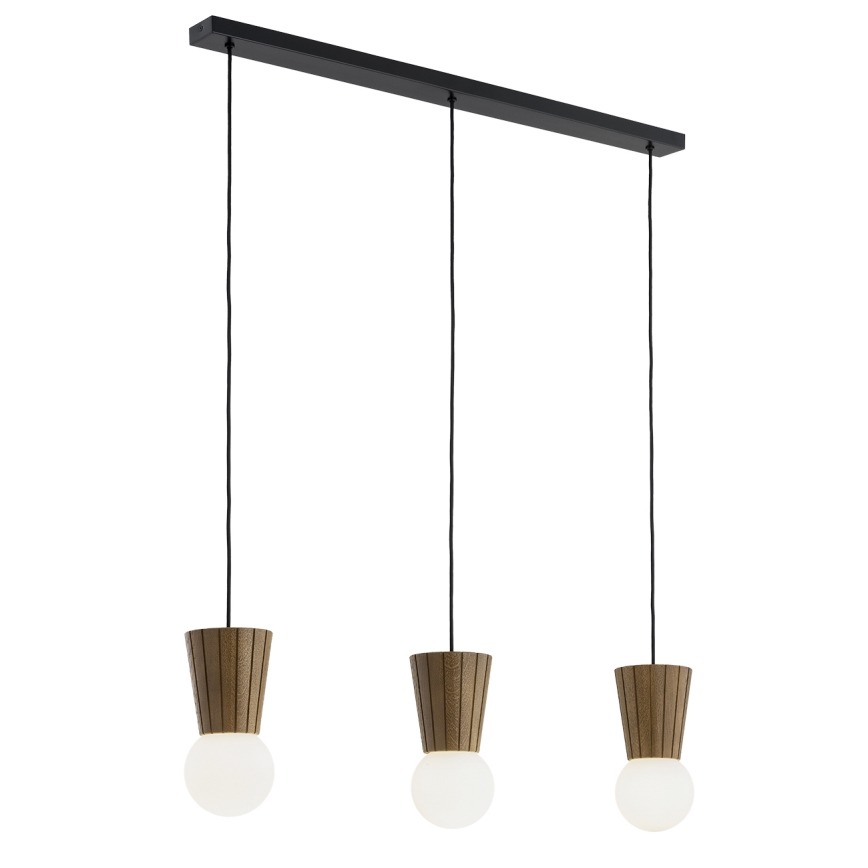 Argon 6358 - Luster za kupatilo na sajli VOLANTE 3xG9/6W/230V IP44 braon