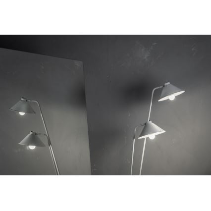 Argon 7074 - Stojeća lampa GABIAN 2xE27/15W/230V bela