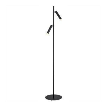 Argon 7082 - Podna lampa TORRE 2xG9/6W/230V crna