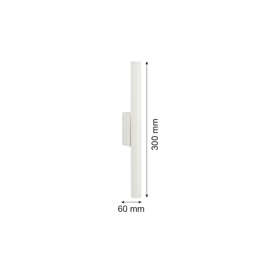 Argon 7223 - LED zidno svetlo GRECO 2xLED/4,2W/230V 3000K bela