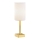 Argon 8030 - Stona lampa ABRUZZO 1xE14/7W/230V mesing/bela