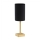 Argon 8031 - Stona lampa ABRUZZO 1xE14/7W/230V mesing/crna