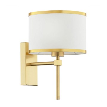 Argon 8033 - Zidna lampa ABBANO 1xE27/15W/230V mesing/bela